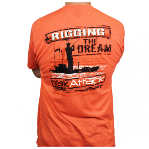 YakAttack Rigging The Dream T-Shirt Orange