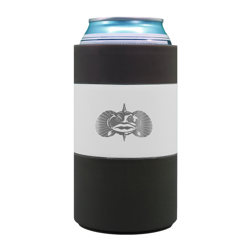 Toadfish Can Cooler - White